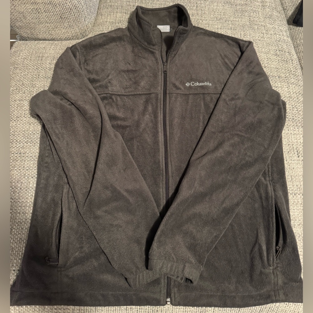 Columbia Charcoal Fleece Jacket